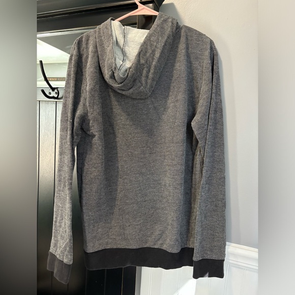 DC dark grey /black men’s hoodie - Picture 2 of 6